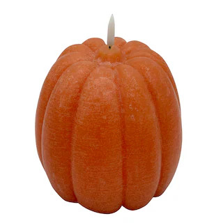 4.5" Orange LED Pumpkin Candle by Ashland® | Michaels | Michaels Stores