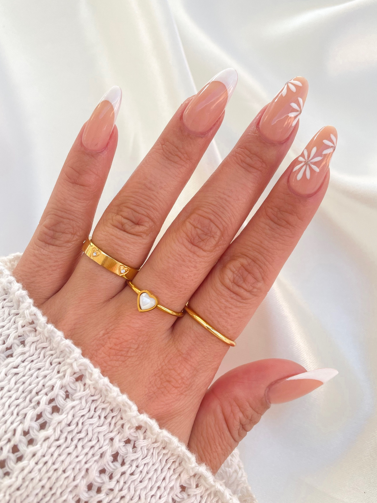 Spring nails and rings 

#LTKstyletip #LTKunder50 #LTKSeasonal