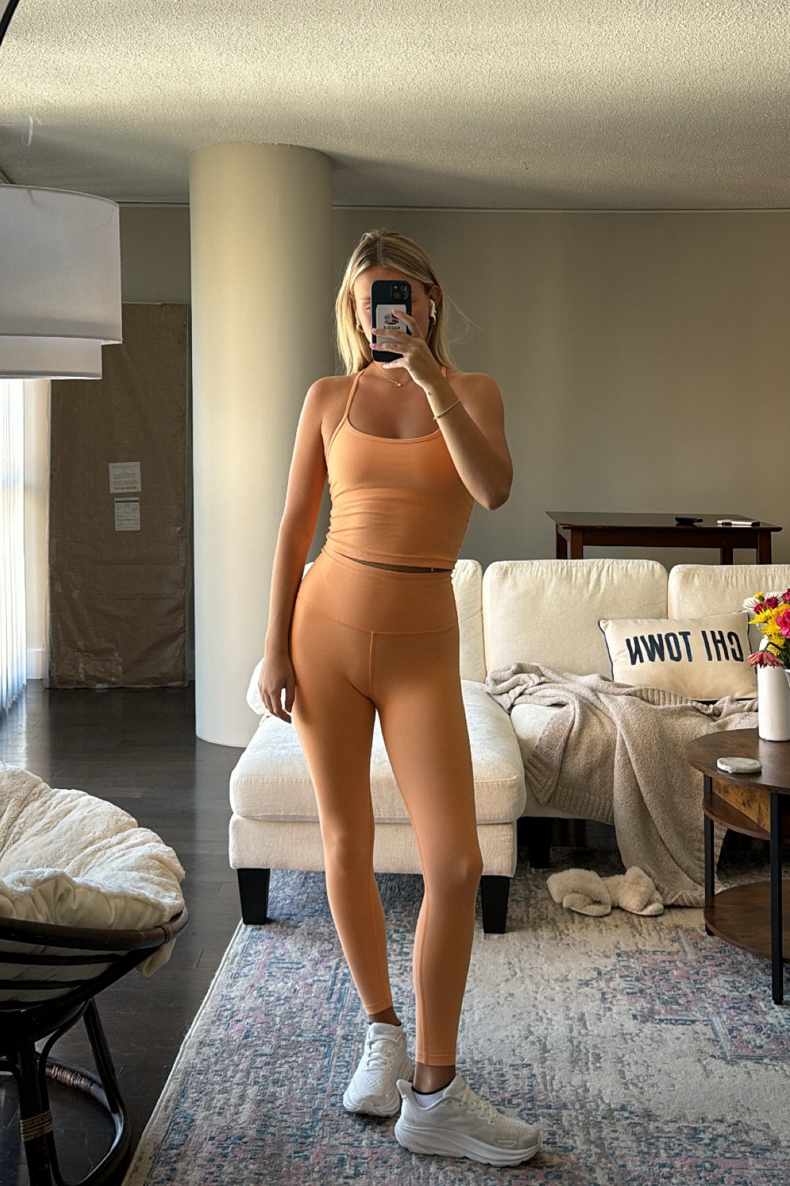 Half off rn!! orange matching workout set

#LTKSaleAlert #LTKActive #LTKStyleTip