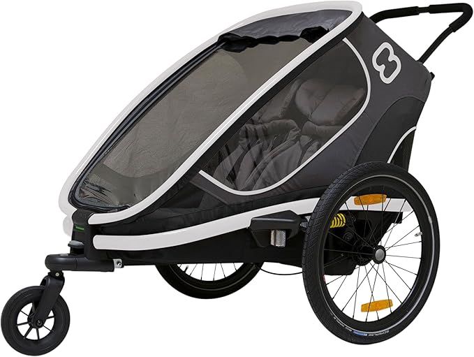Hamax Outback Two Seat Reclining Multi-Sport Child Bike Trailer + Stroller (Jogger Wheel Sold Sep... | Amazon (US)