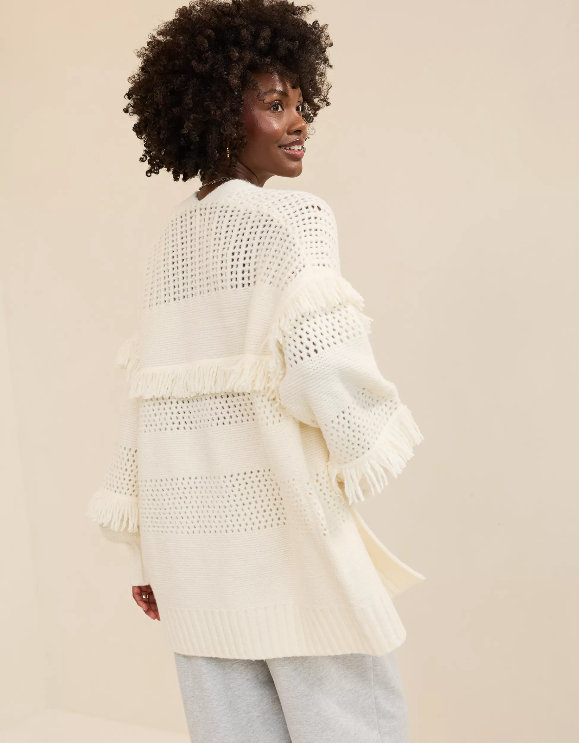 Aerie Fringe Cardigan | Aerie