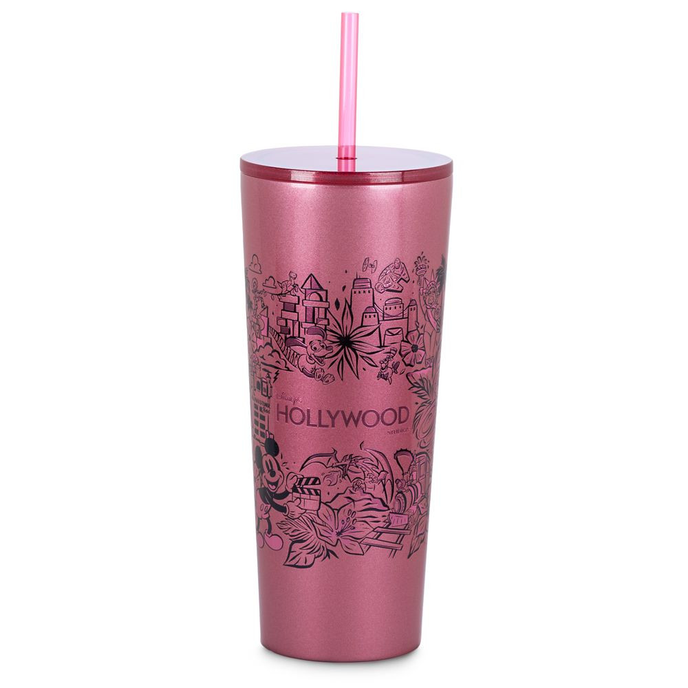 Disney's Hollywood Studios Stainless Steel Starbucks® Tumbler with Straw | Disney Store