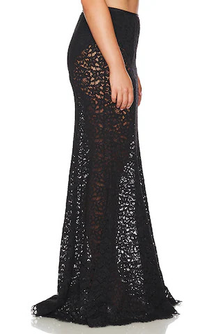 by Marianna Zelie Maxi Skirt in Black | Revolve Clothing (Global)