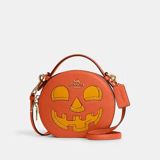 Canteen Crossbody With Halloween Pumpkin | Coach Outlet US