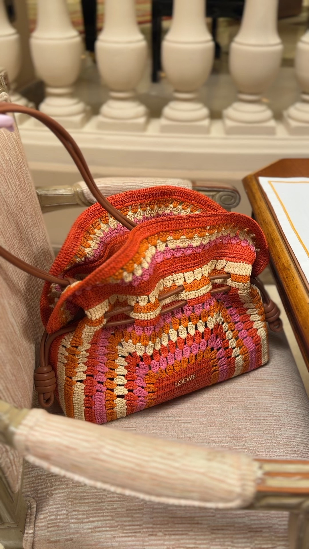 My new Loewe bag, love how spacious and unique it is

#LTKTravel #LTKdayinmylife #LTKootd
