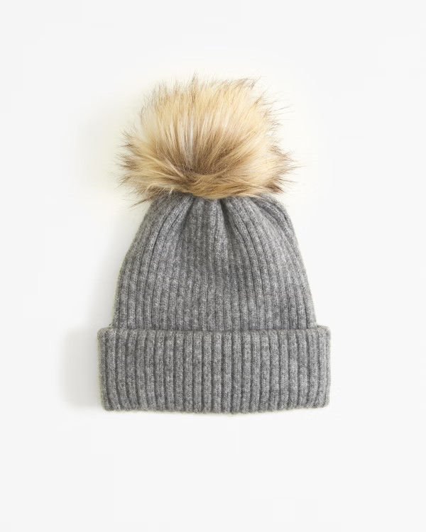 Gender Inclusive Pom Beanie | Gender Inclusive Gender Inclusive | Abercrombie.com | Abercrombie & Fitch (US)