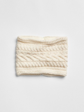 Cable-Knit Neckwarmer | Gap US
