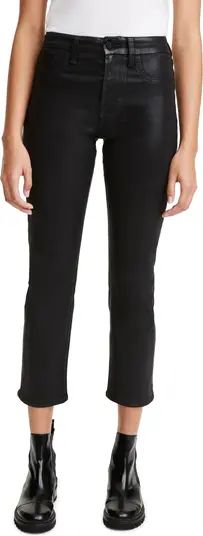 JEN7 by 7 For All Mankind Coated Ankle Straight Leg Jeans | Nordstrom | Nordstrom