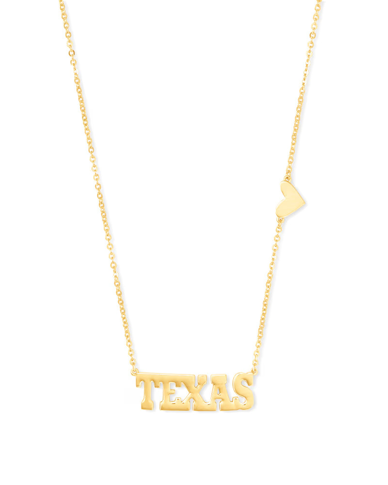 Texas Pendant Necklace in 18k Gold Vermeil | Kendra Scott