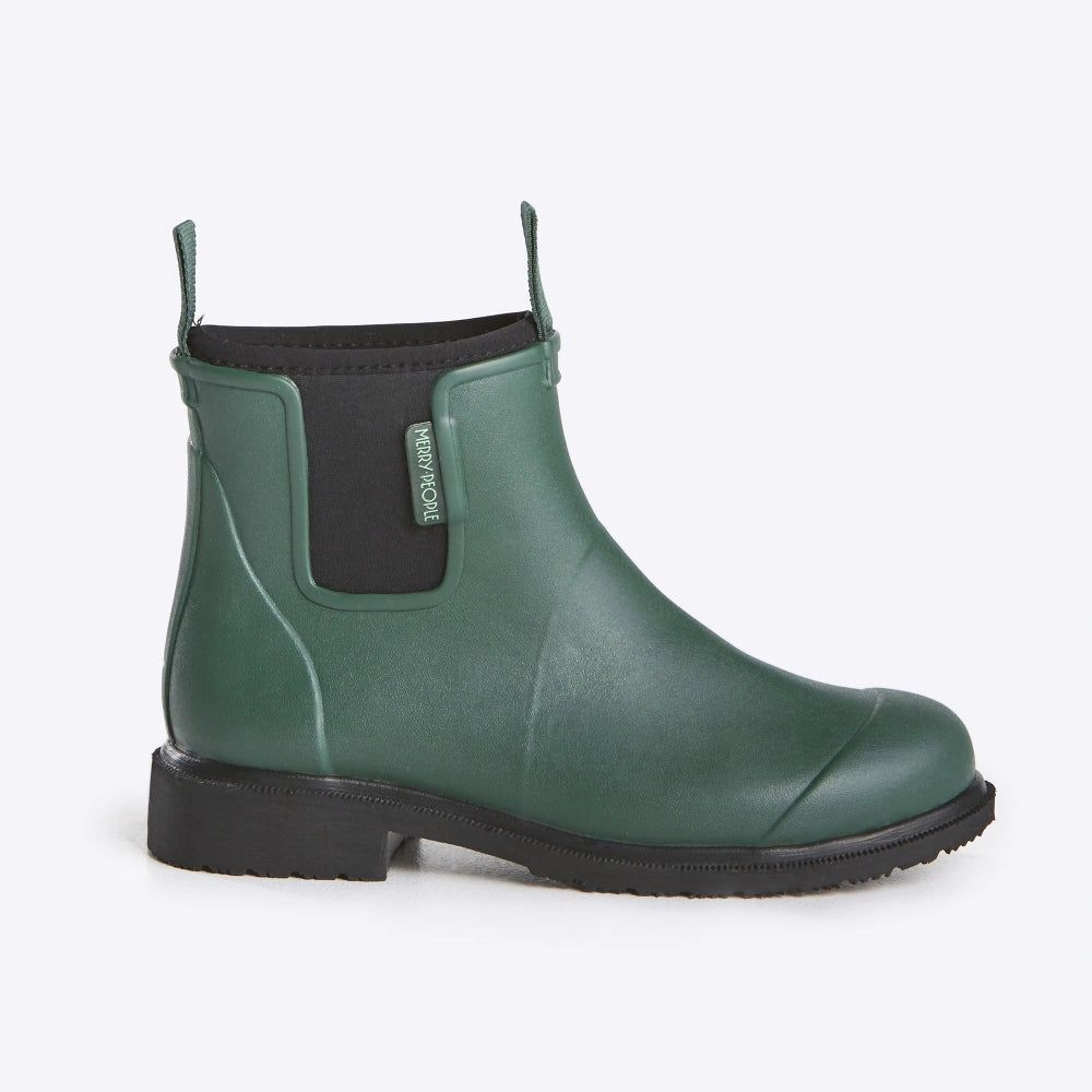 Bobbi Ankle Boot // Alpine Green & Black | Merry People - Australia
