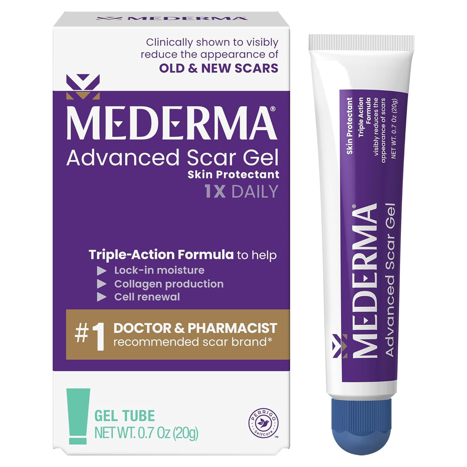 Mederma Advanced Scar Gel - Treats Old & New Scars, Reduces Appearance of Scars from Acne, Surger... | Amazon (US)