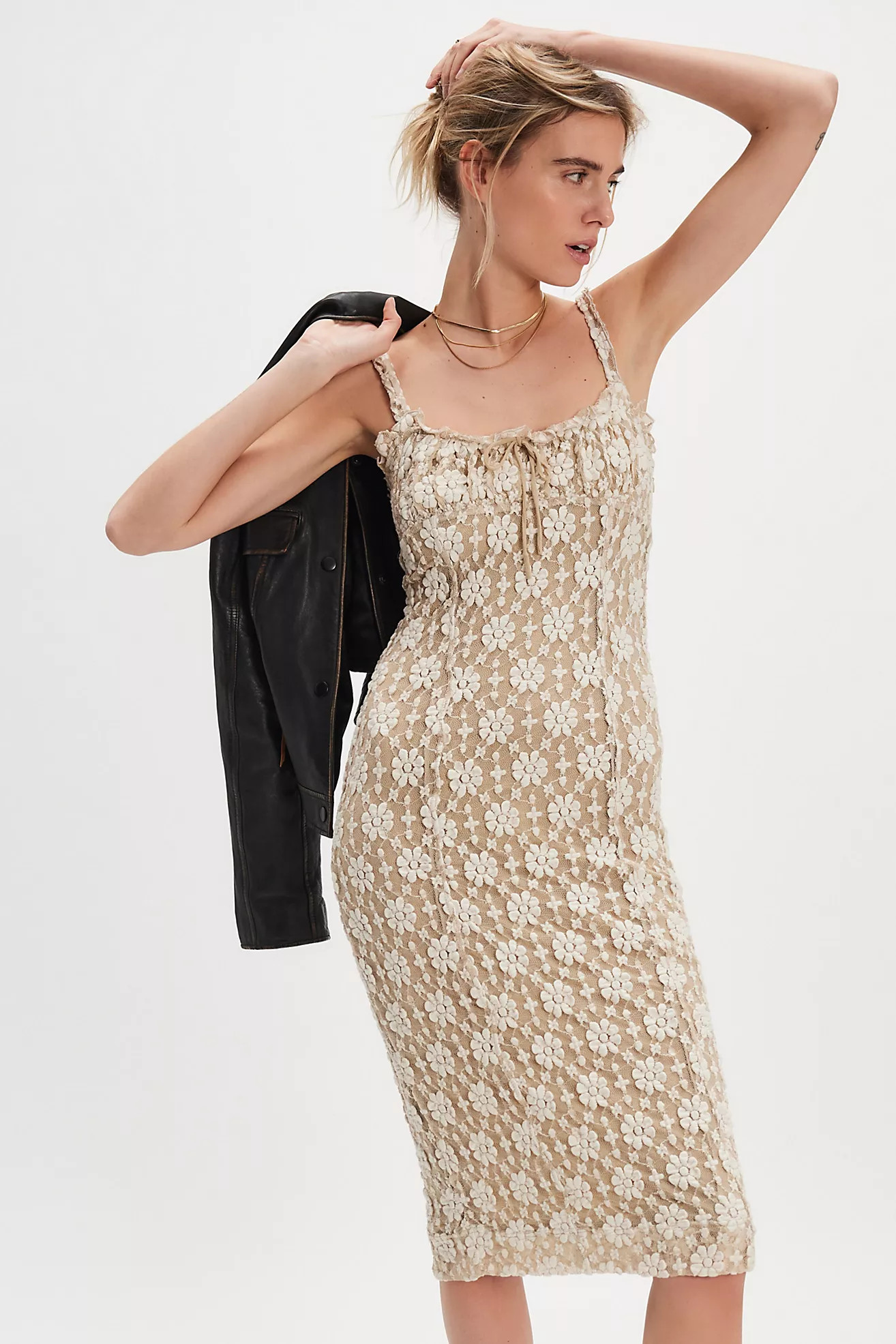 Lucinda Lace Midi Dress | Free People (Global - UK&FR Excluded)
