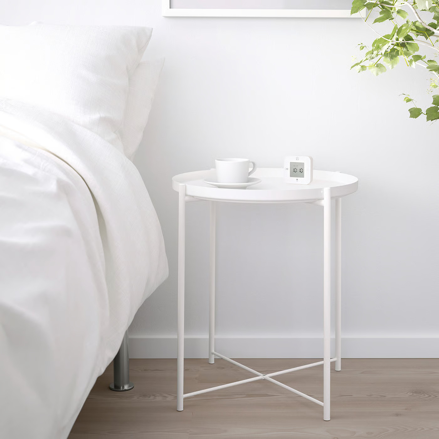 IKEA GLADOM tray table, white, 17 1/2x20 5/8 | IKEA US
