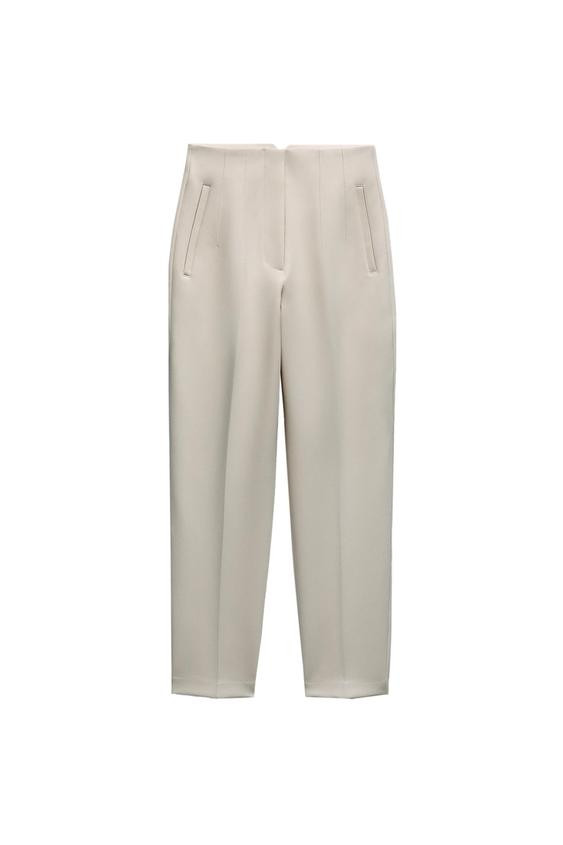 HIGH-WAIST TROUSERS | Zara US