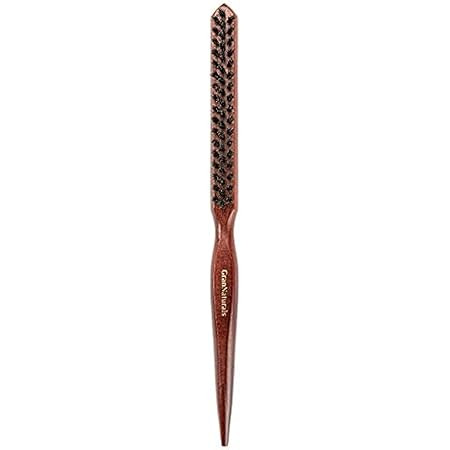 Boar & Nylon Bristle Teasing Brush -Teasing Comb with Rat Tail Pick for Hair Sectioning for Edge Con | Amazon (US)