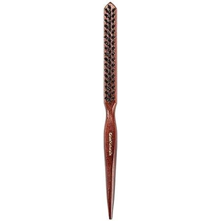Boar & Nylon Bristle Teasing Brush -Teasing Comb with Rat Tail Pick for Hair Sectioning for Edge Con | Amazon (US)