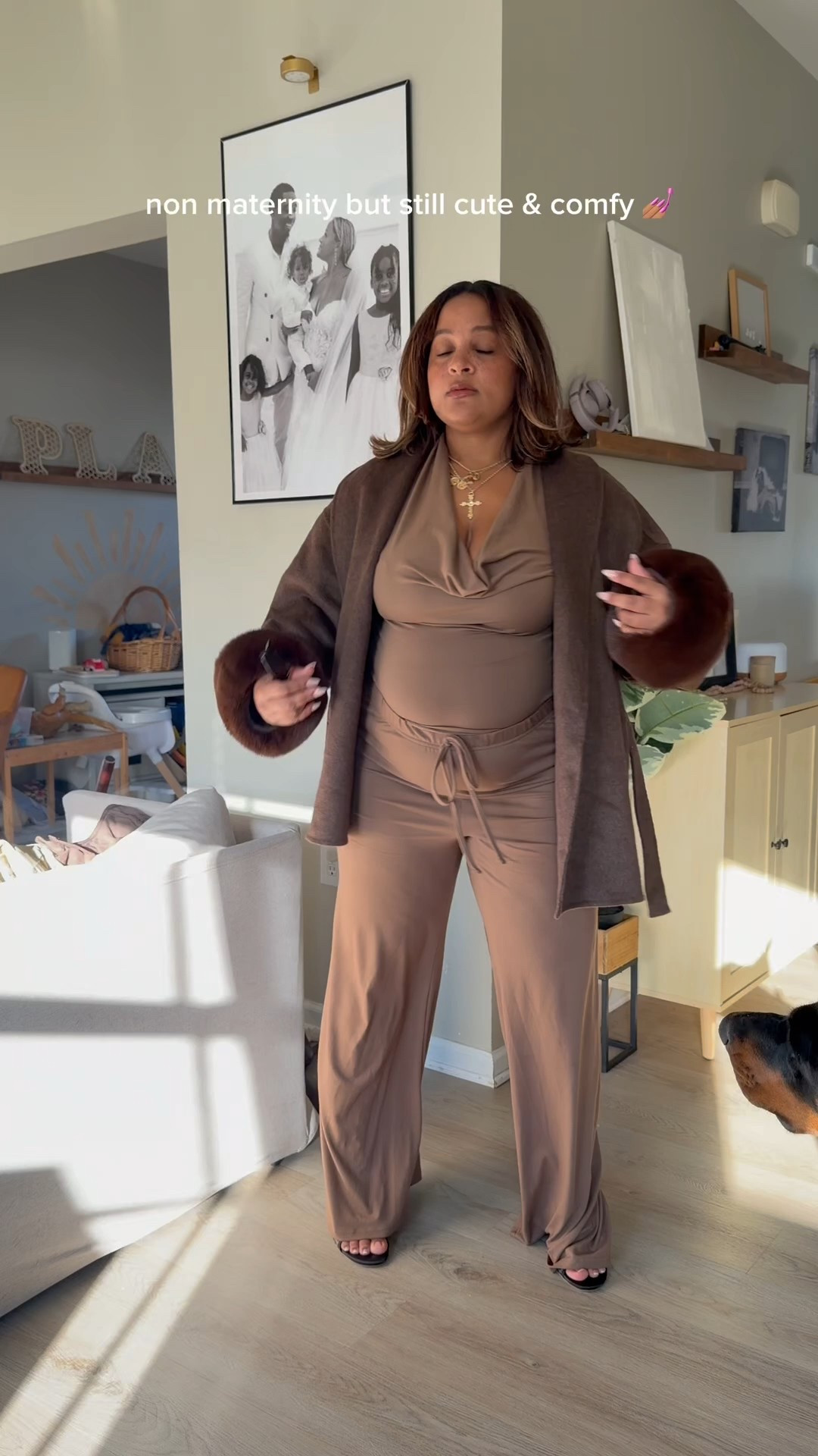 Pregnancy date night ootd- realistic and comfy while still feeling put together 

#LTKFindsUnder50 #LTKBump #LTKMidsize