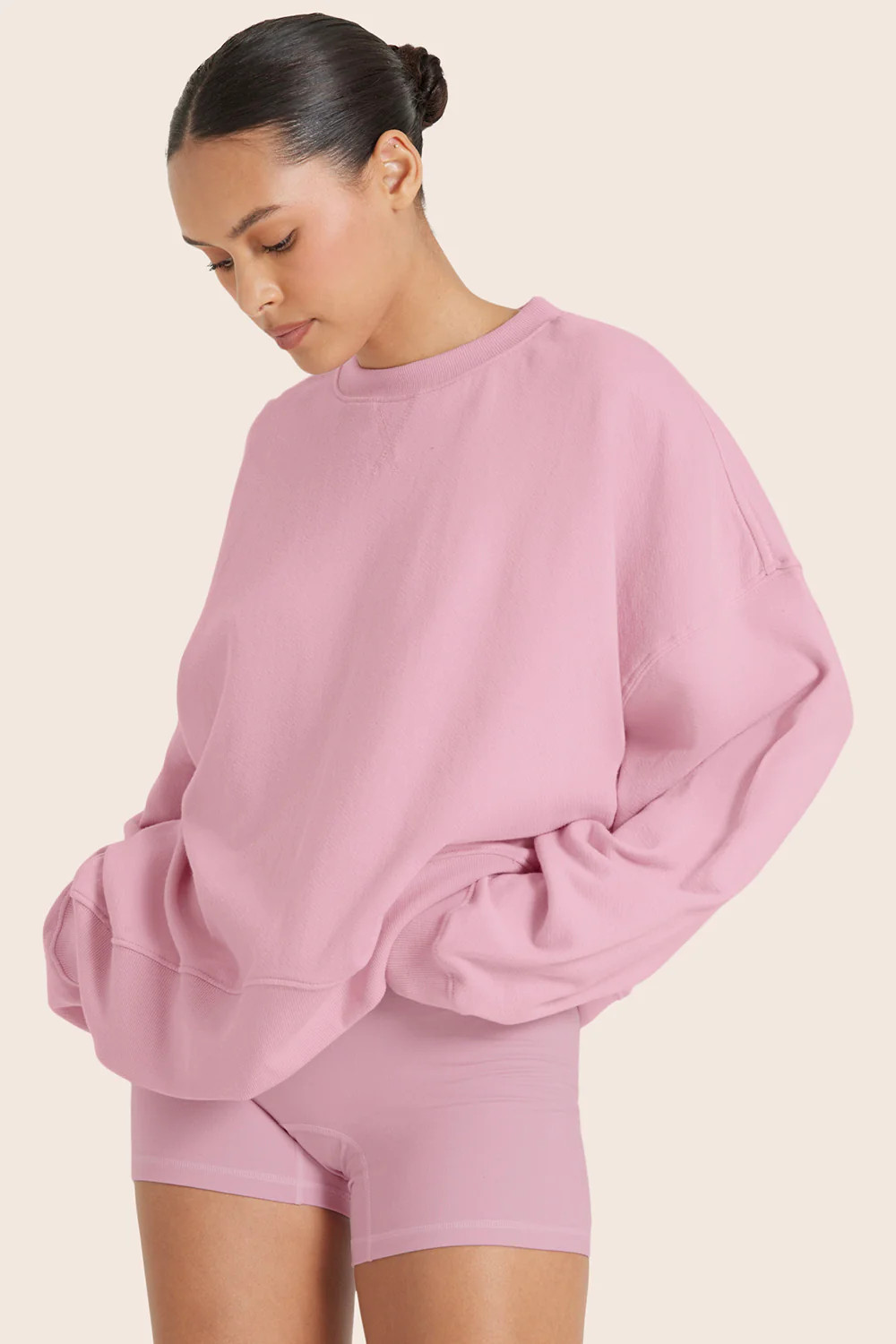 LIGHTWEIGHT SWEATS CLASSIC OLD SCHOOL CREWNECK - COWGIRL | SET Active