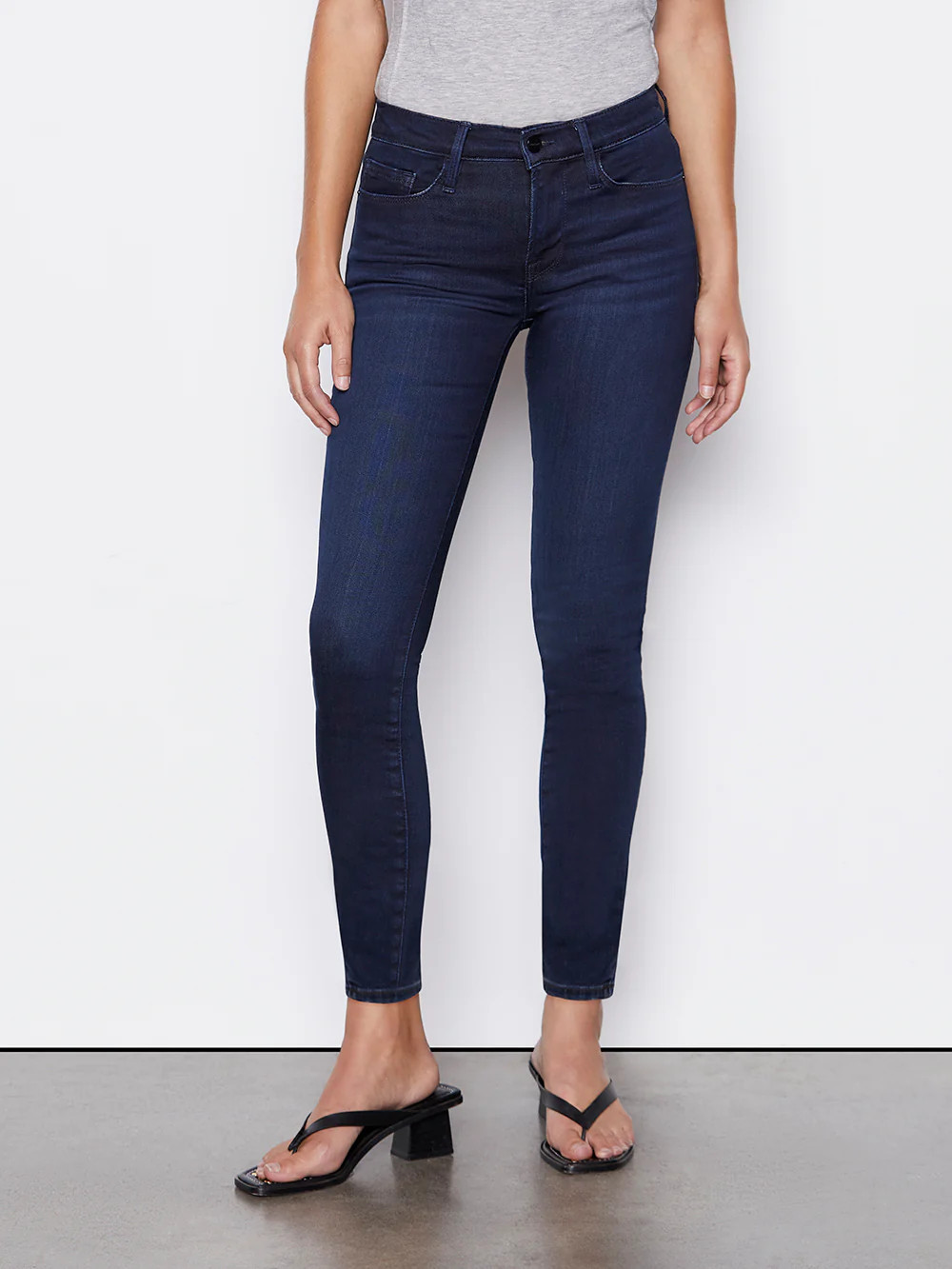 Le Skinny De Jeanne Crop -- Paton | Frame Denim