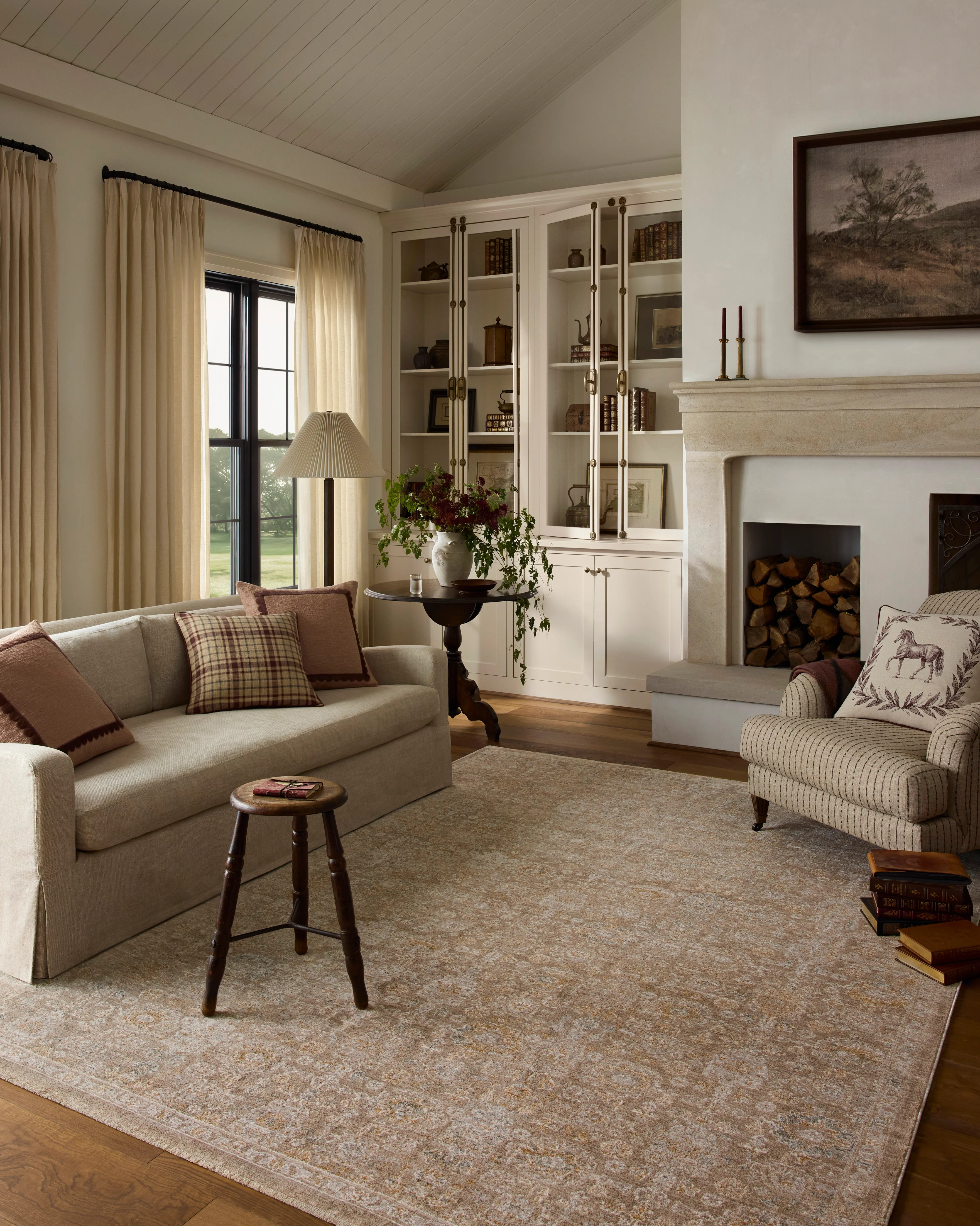 Chris Loves Julia x Loloi-Doris-DRS-07-Dove, Sea | Rugs Direct