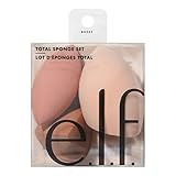 e.l.f. Total Sponge Set, Multi-use Makeup Sponge Set For Flawless Blending, Great For Powder Or L... | Amazon (US)