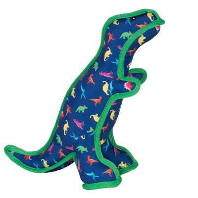 The Worthy Dog Tough Dino Dog Toy - Navy - L | Target