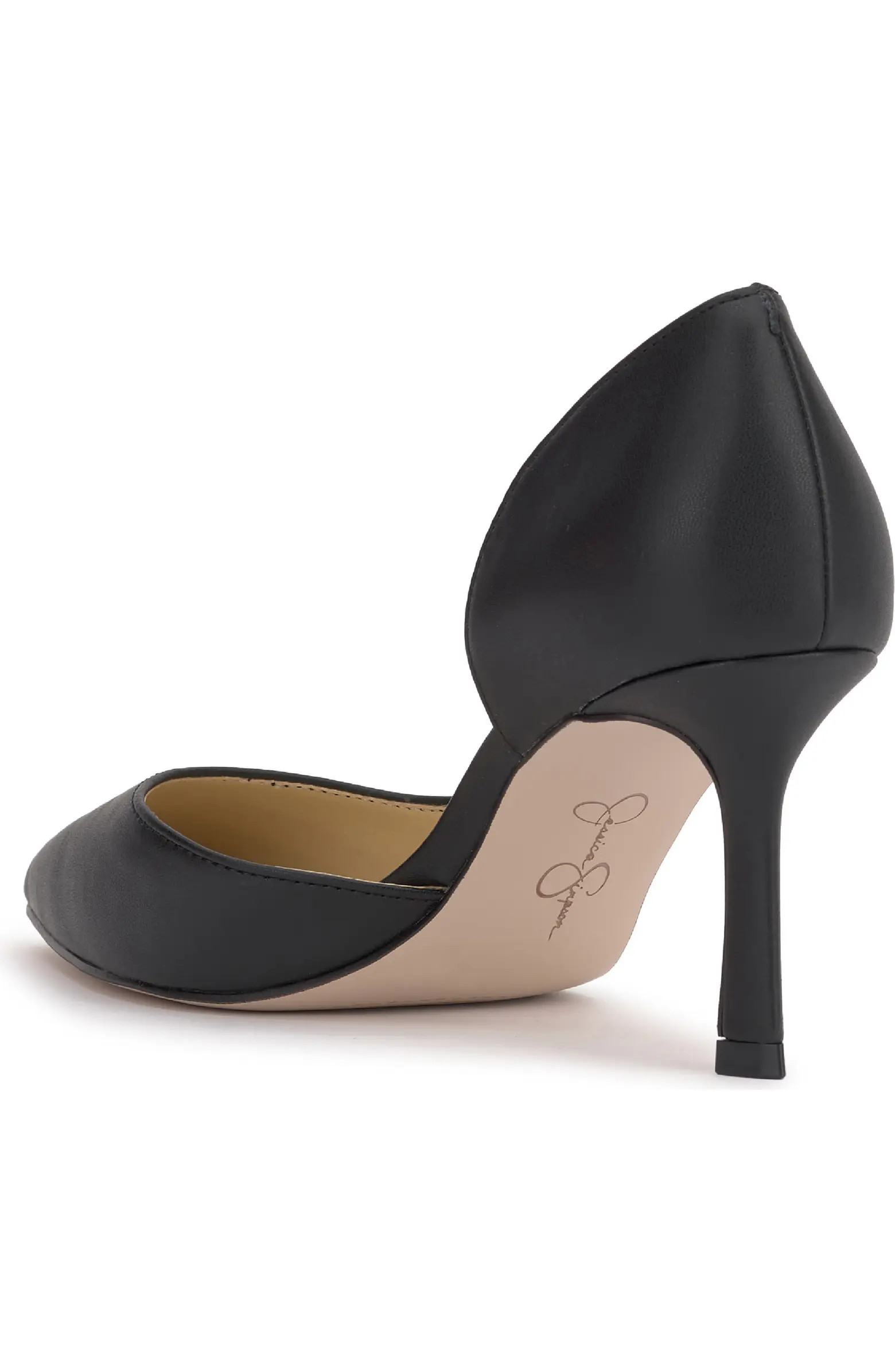 Jessica Simpson Darnis Pointed Toe Half d'Orsay Pump (Women) | Nordstrom | Nordstrom