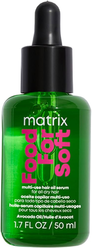 Matrix Food For Soft Hair Serum For Dry, Brittle and All Hair Types - Softens, Smooths and Adds S... | Amazon (US)