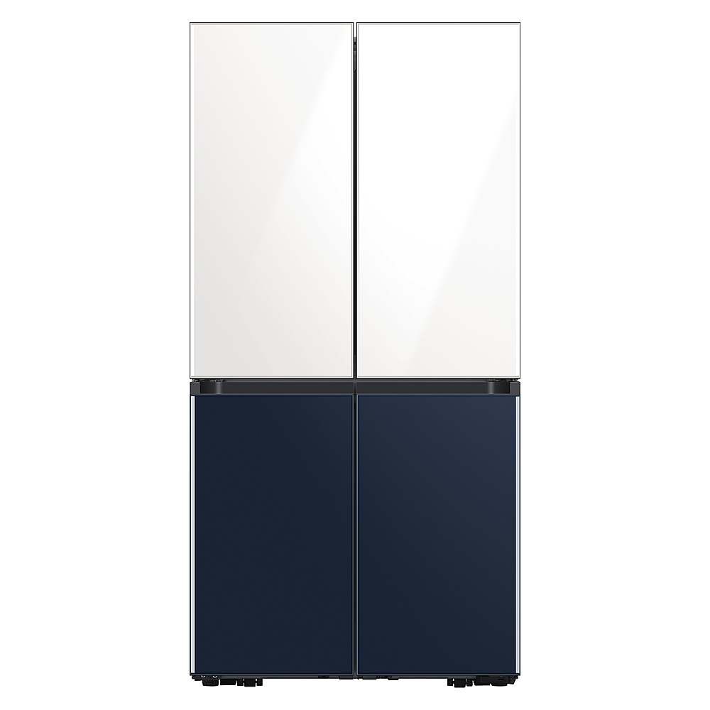 Samsung Bespoke 23 cu. ft. 4-Door Flex French Door Counter Depth Refrigerator with WiFi and Custo... | Best Buy U.S.