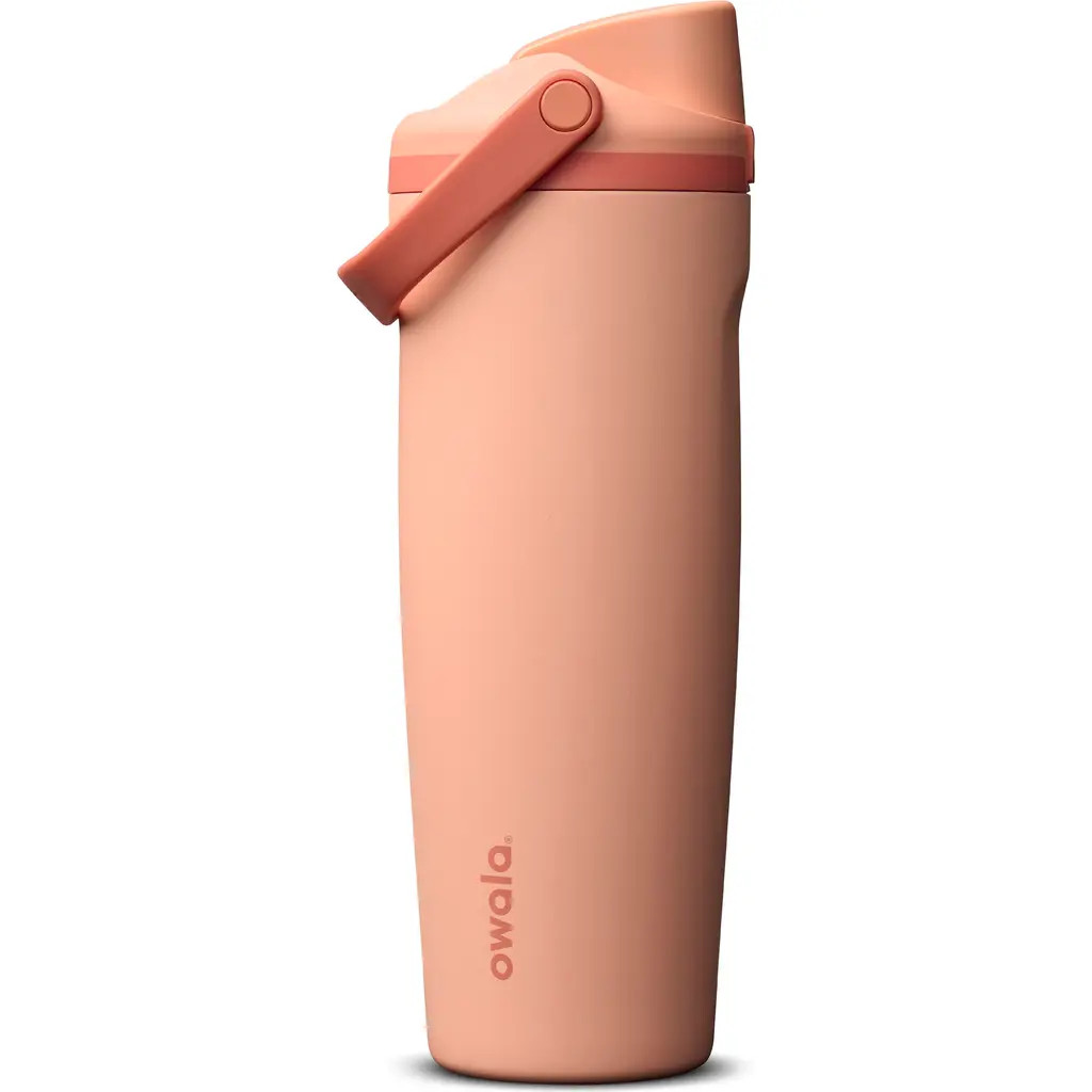 Owala FreeSip® 30-Ounce Stainless Steel Water Bottle in Orange at Nordstrom, Size 30 Oz | Nordstrom