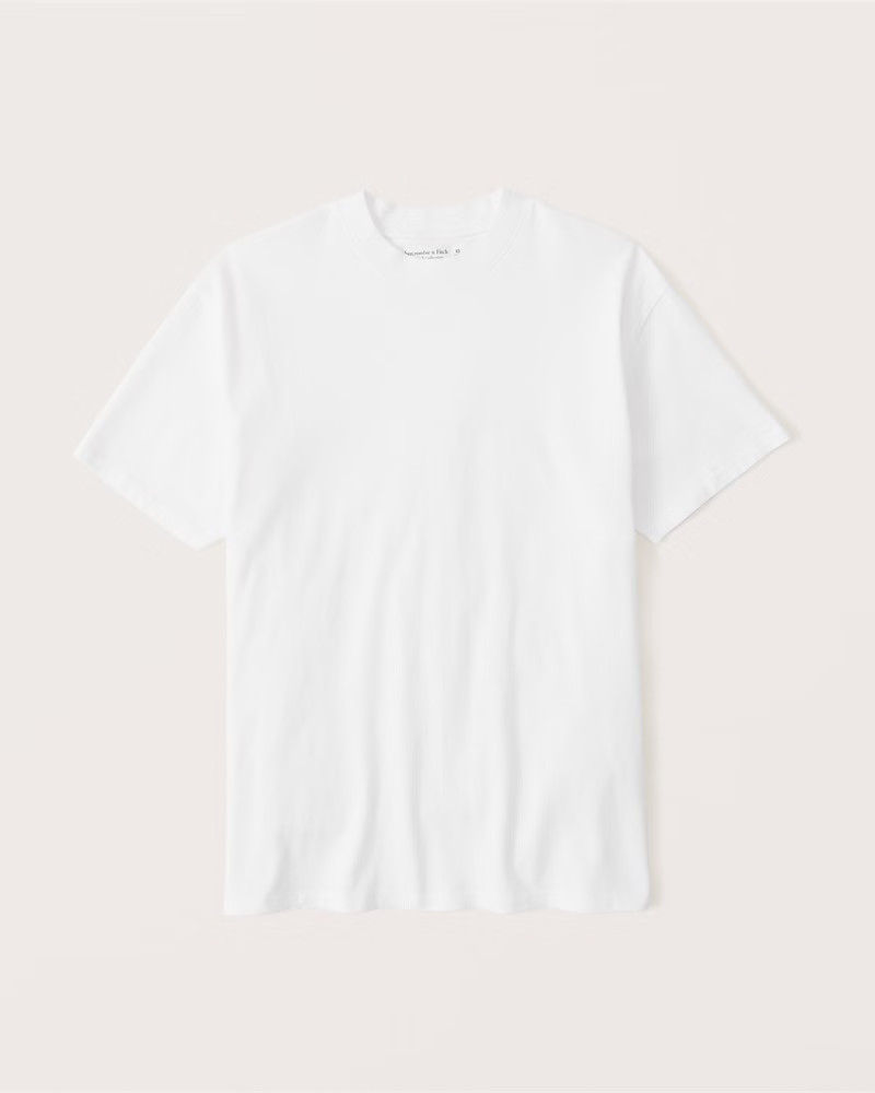 Oversized Boyfriend Essential Tee | Abercrombie & Fitch (US)