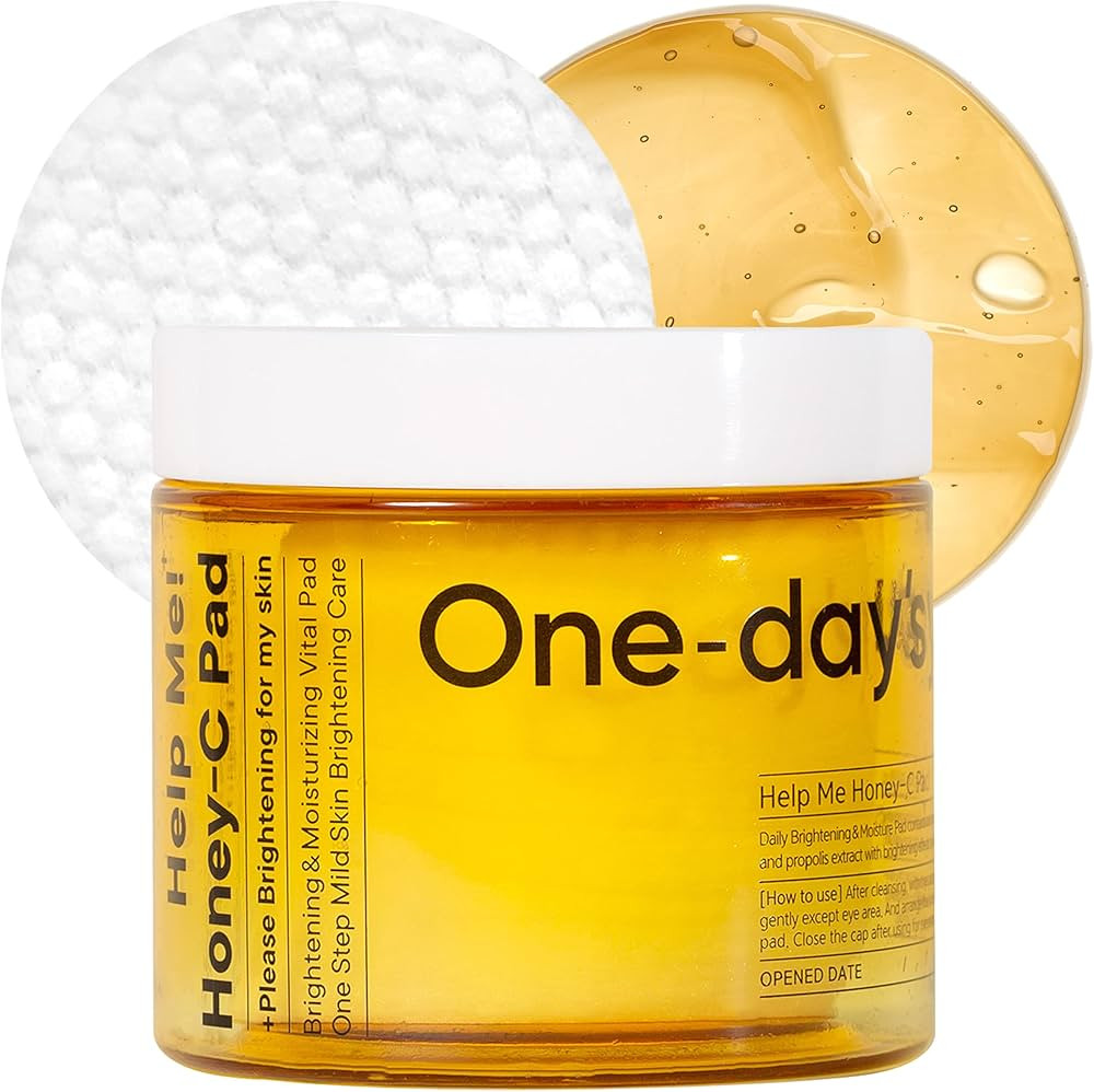 [One-day's you] Help Me! Honey-C Pad One Step Mild Skin Care, 60 pads, Daily Toner Pad, Skin Mois... | Amazon (US)