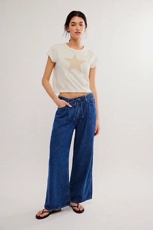 FRAME Pixie Super Drape Drawstring | Free People (Global - UK&FR Excluded)