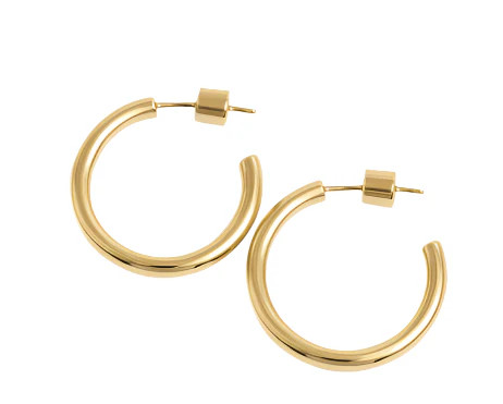 Brielle Chunky 40mm Hoop Earrings | ALAIS BRANCHE'