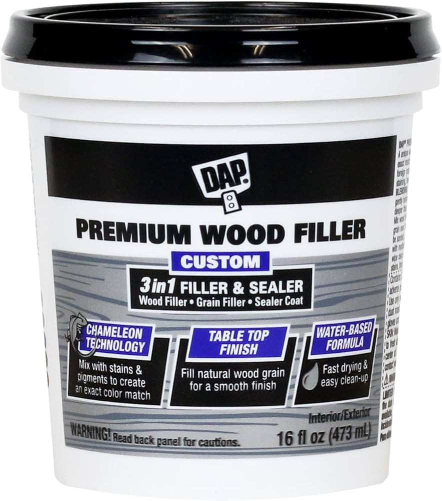 DAP Products Premium Wood Filler, White 16 FL OZ | Amazon (US)