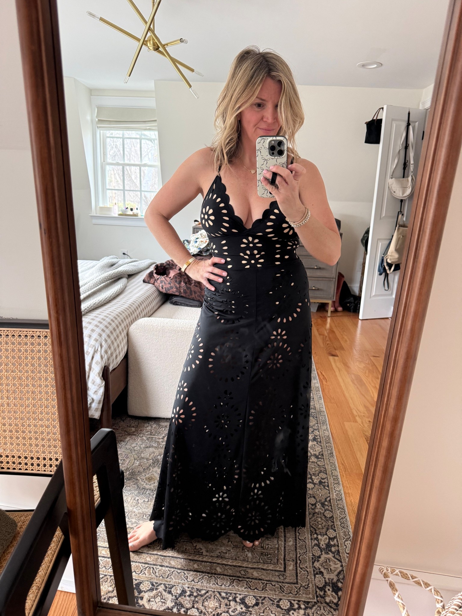 Swimsuit and matching maxi cover up 

#LTKTravel #LTKOver40 #LTKSwim