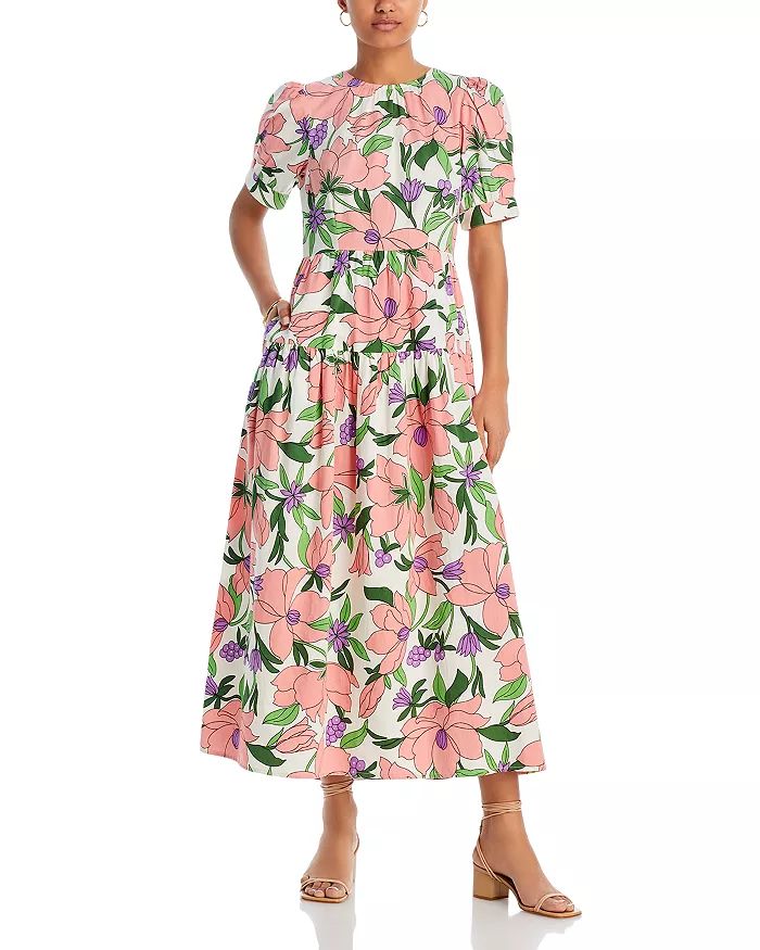 Jana Floral Print Maxi Cover Up Dress | Bloomingdale's (US)