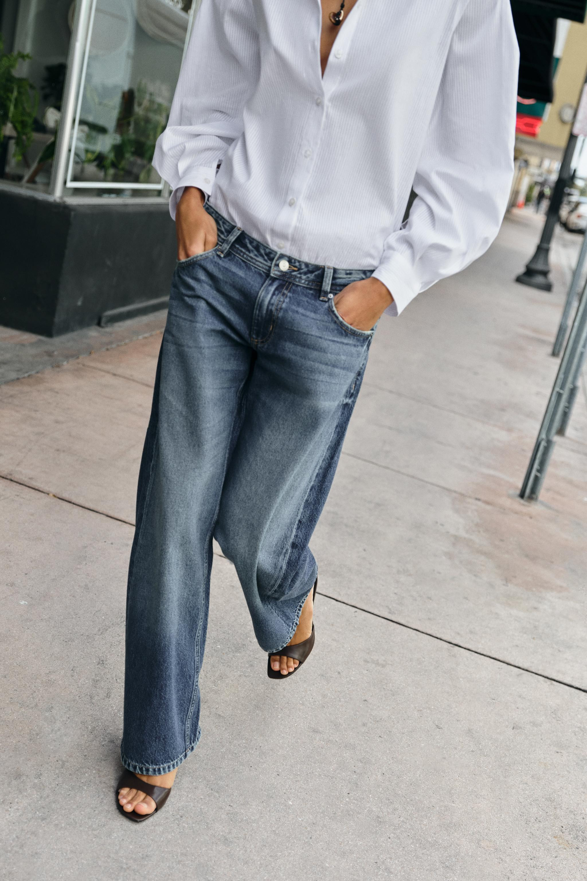 JEANS Z1975 STRAIGHT LOW-RISE | Zara UK