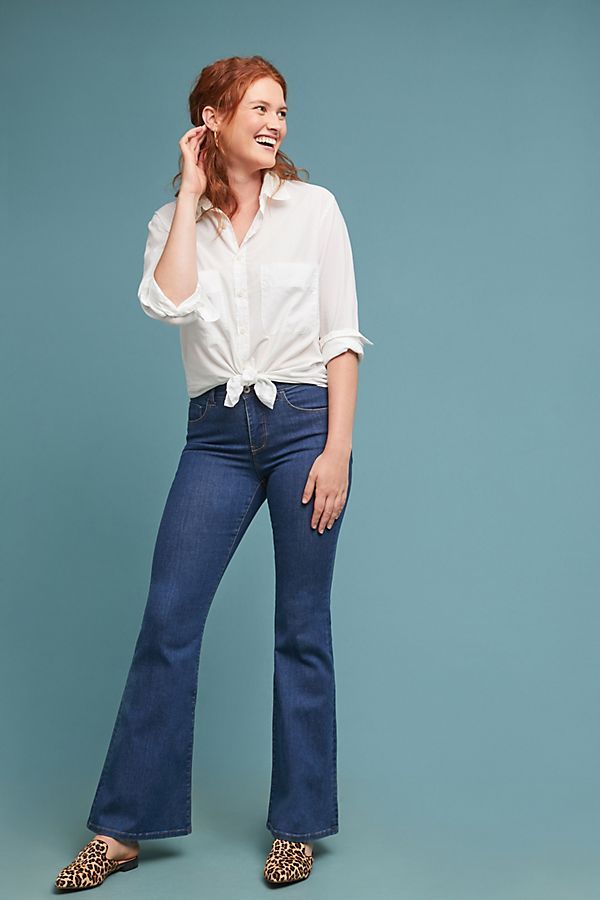Pilcro High-Rise Flare Jeans | Anthropologie (US)
