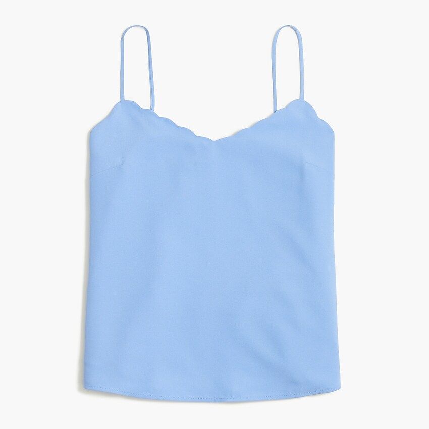 Scalloped cami top | J.Crew Factory