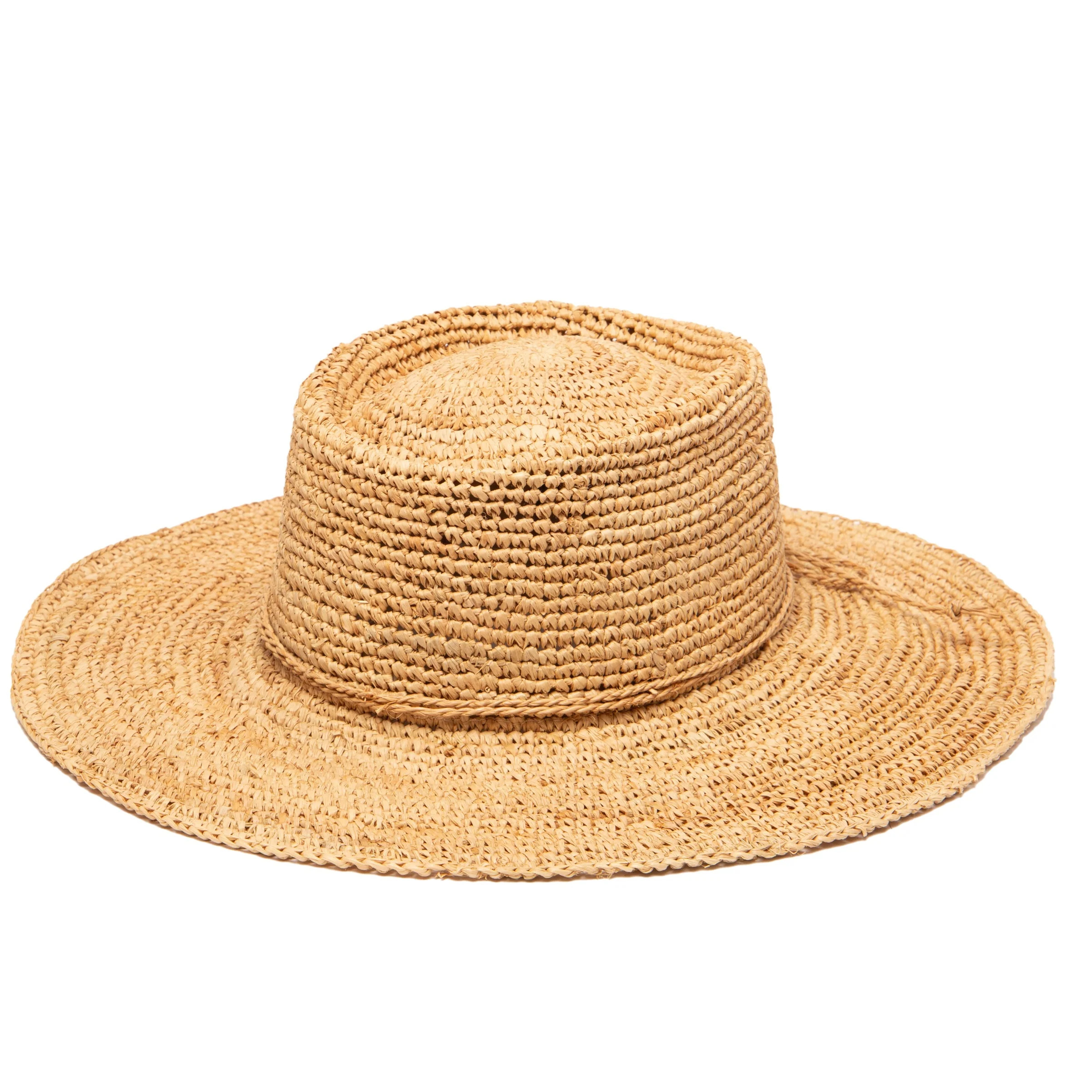 Womens Oval Crown Raffia | San Diego Hat Company