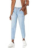 UNIONBAY Women's Emily Denim Jogger, Bondi Blue, XSmall | Amazon (US)