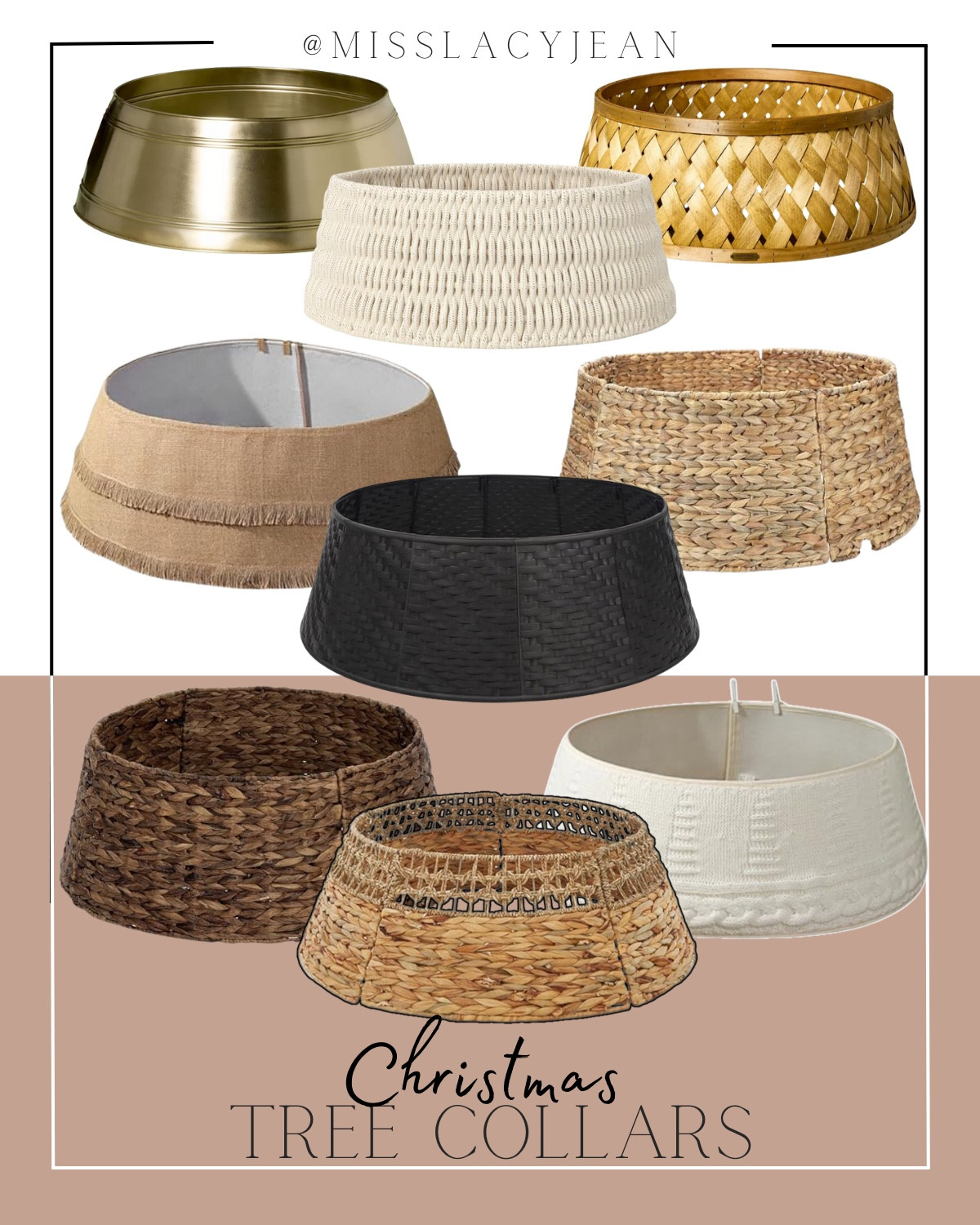 Loving these Christmas tree collars!

Holiday decor, holiday home decor, Christmas decor, Christmas home findss

#LTKHoliday #LTKStyleTip #LTKHome