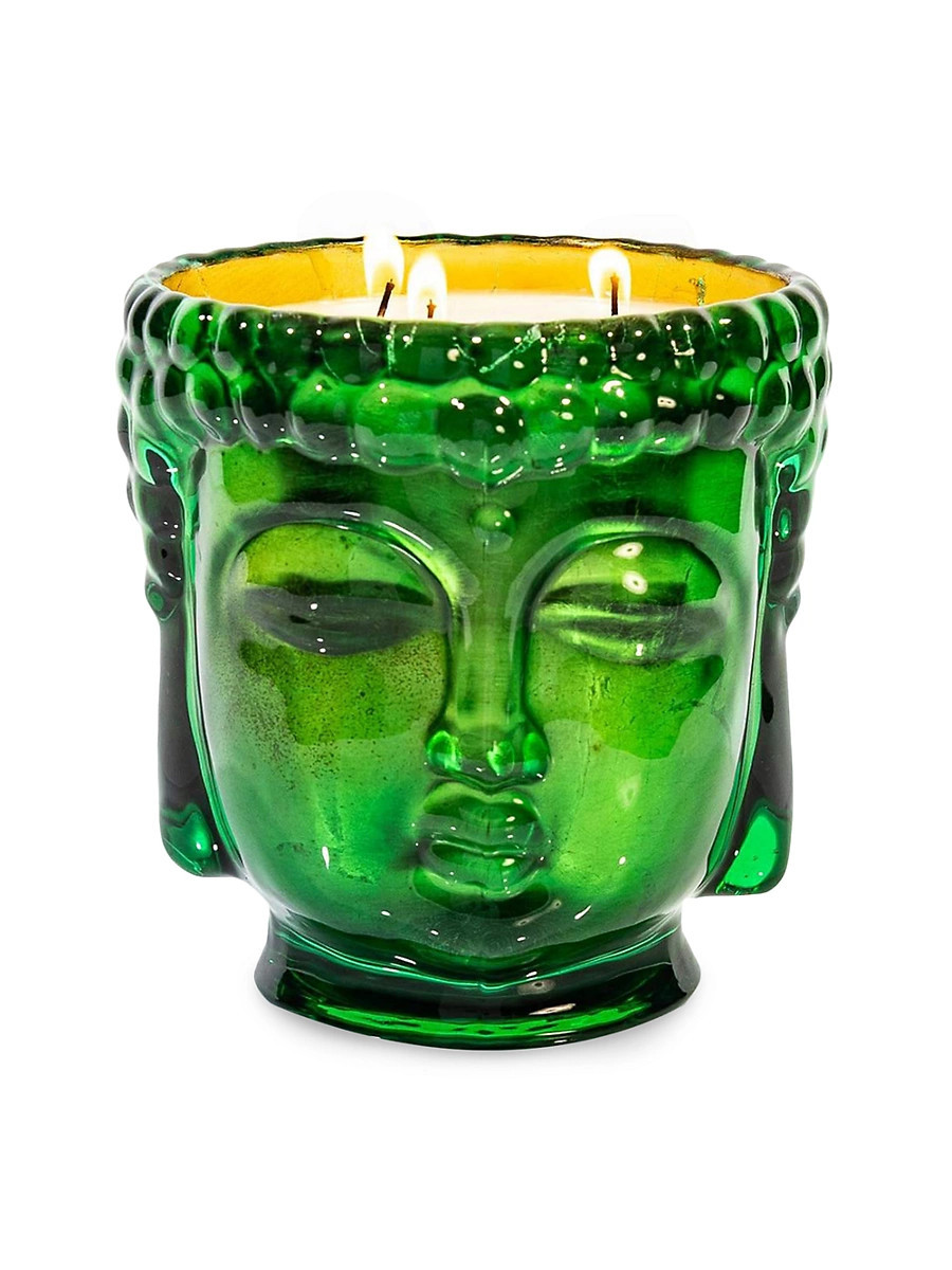 Buddha Royale Cleopatra Scented Candle - Green | Saks Fifth Avenue