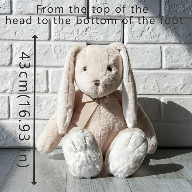 Cute Bunny Stuffed Animal Rabbit Plush Toy, Easter Basket Essential Soft Plush Toys for Baby Kids... | Walmart (US)