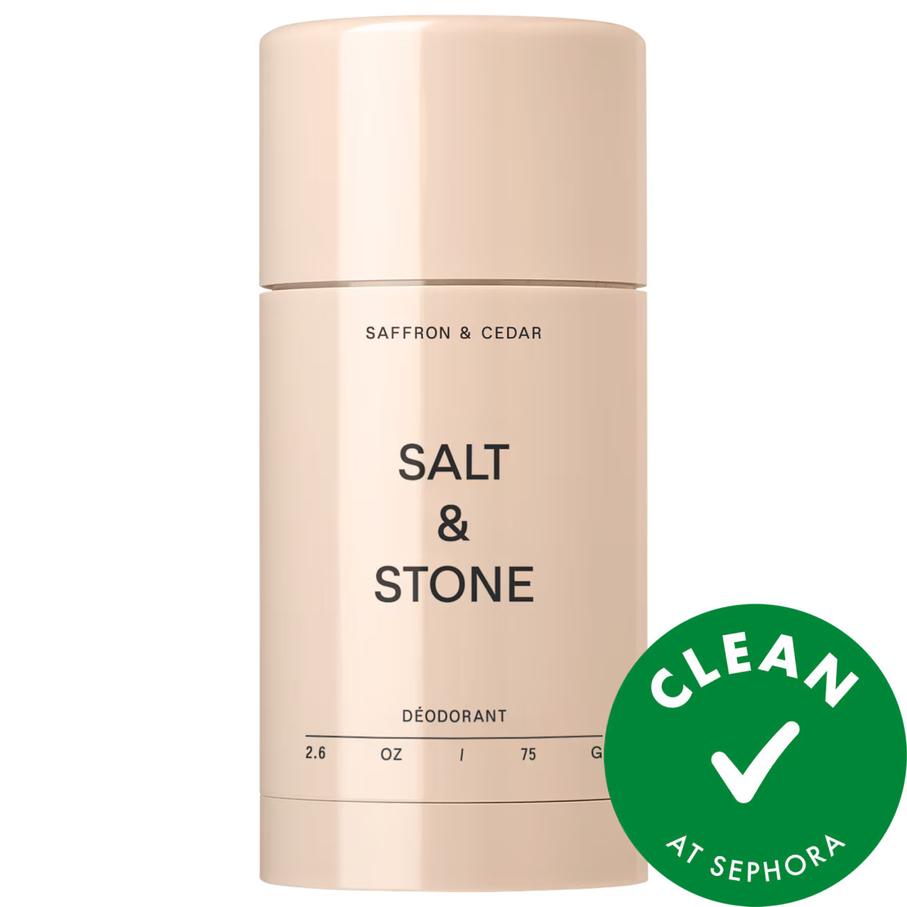 Salt & Stone Saffron & Cedar Extra-Strength Aluminum-Free Deodorant 2.6 oz / 75 ml | Sephora (US)