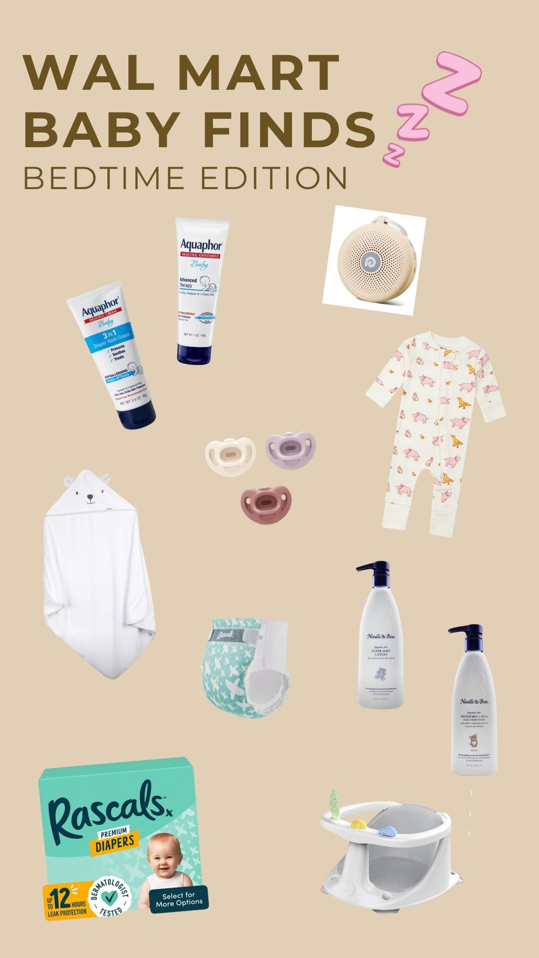 Our favorite for bedtime routine 💤 
.
.
.
#babysleep #nighttimeroutine #babybedtime #babymusthave #walmartbaby #babyfavorites #favoritebabyproducts 

#LTKBaby #LTKKids #LTKBump
