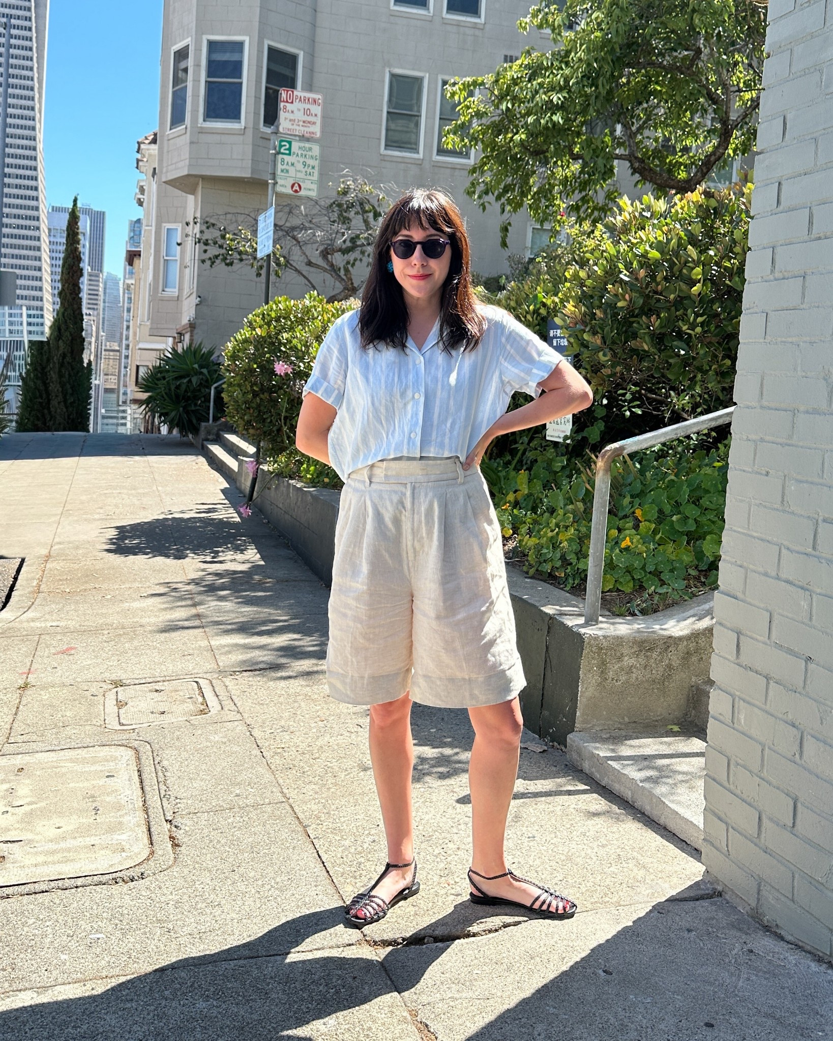 Linen look in Uniqlo button up, Banana Republic shorts and J.Crew sandals plus linked similar items 

#LTKStyleTip #LTKShoeCrush