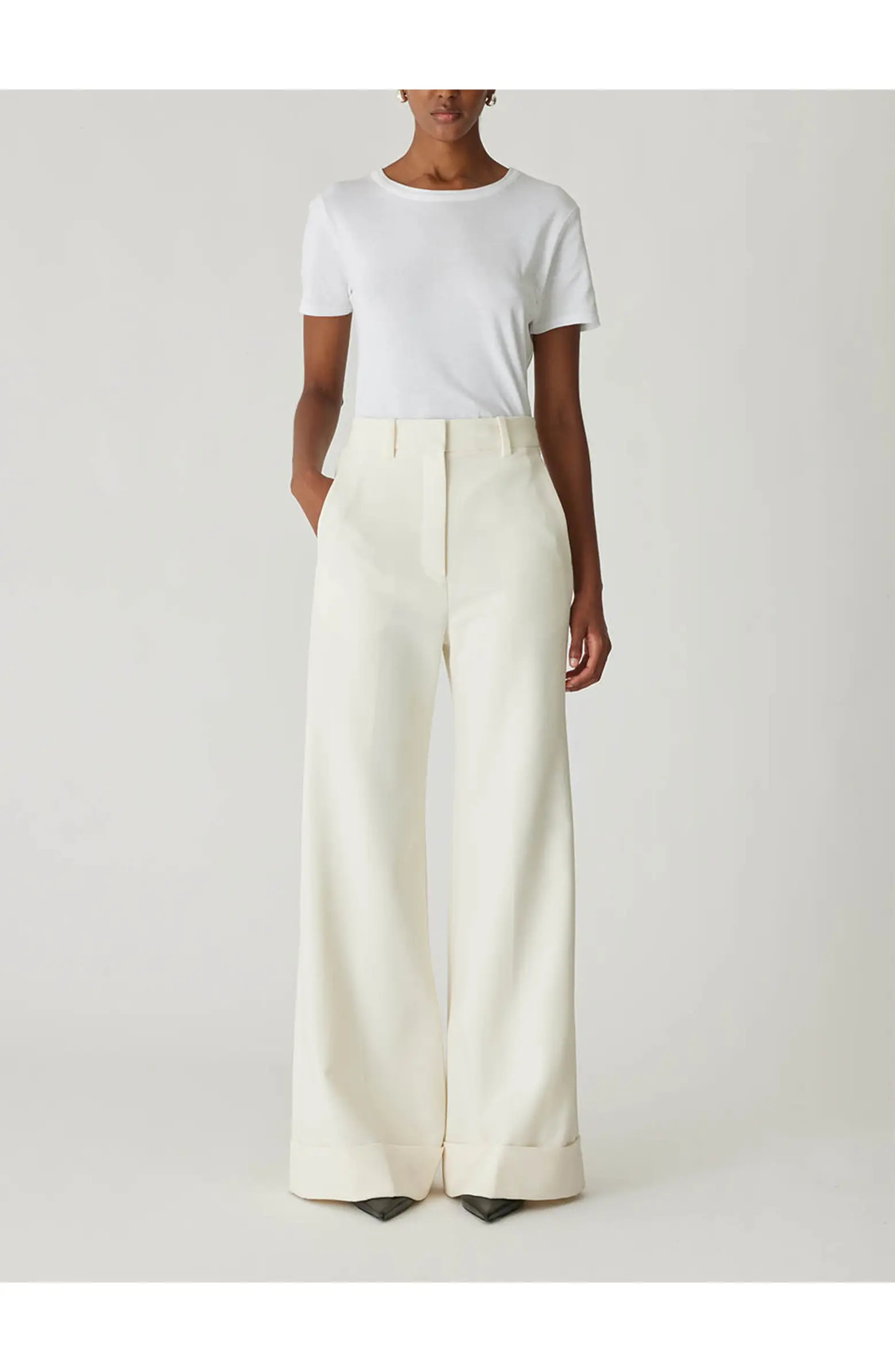 Rebecca Taylor Refined Suiting Wide Leg Trouser | Nordstrom | Nordstrom