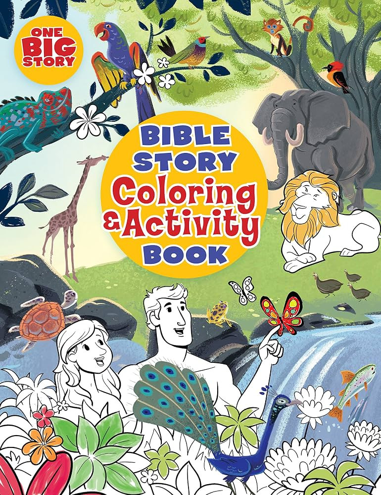 Bible Story Coloring and Activity Book (One Big Story) | Amazon (US)